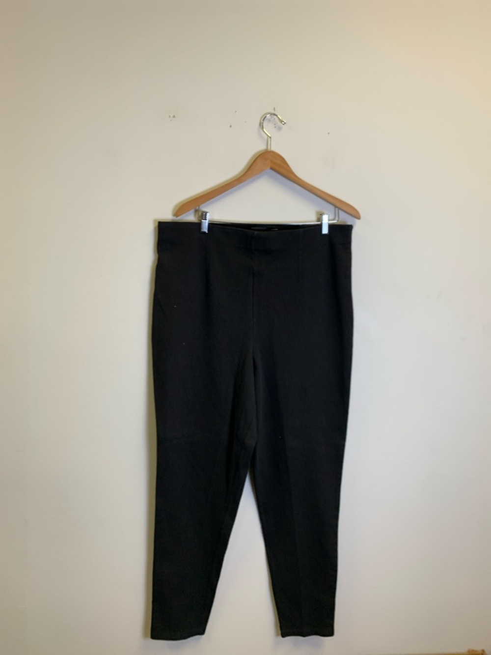 Women with Control Black Knit Pants